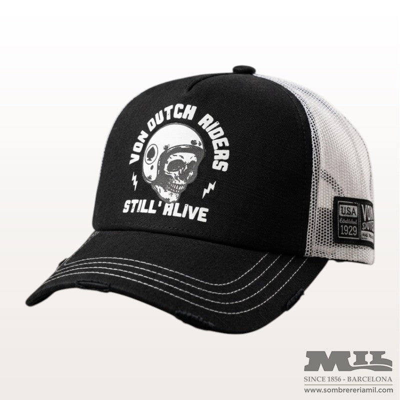 Gorra Trucker Biker Esqueleto | Von Dutch