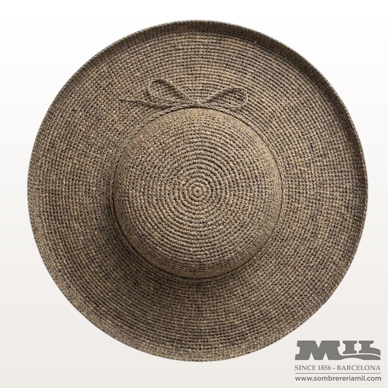 Crochet Straw Pamela Hat | Marone