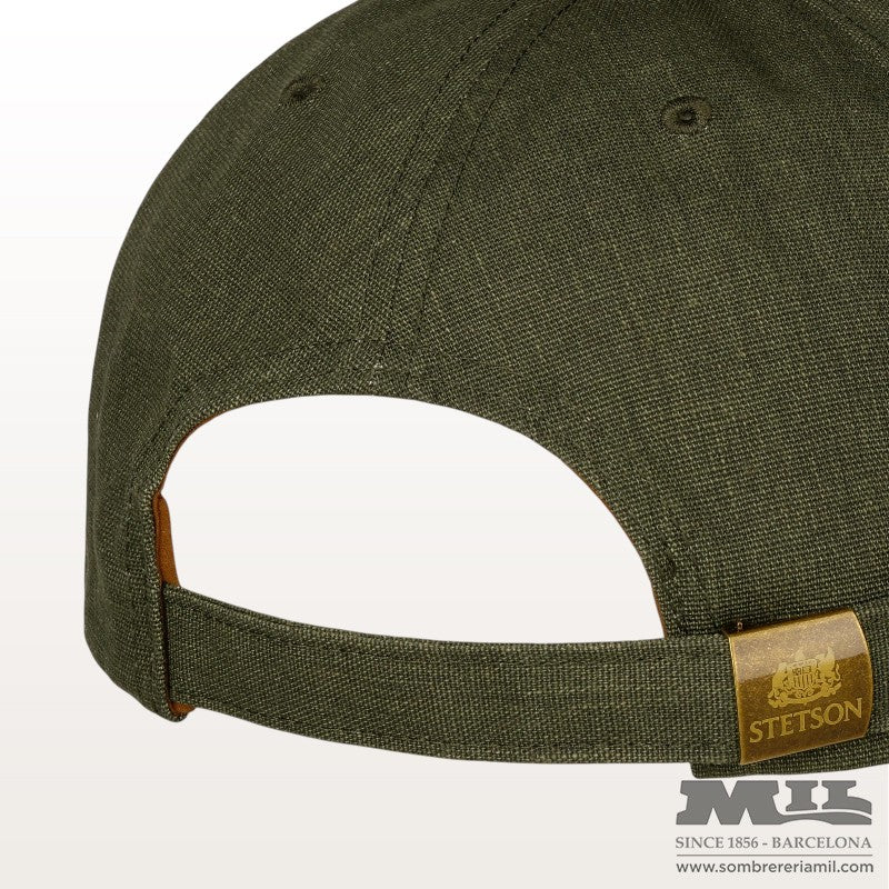 Linen Wax Baseball Cap | Stetson