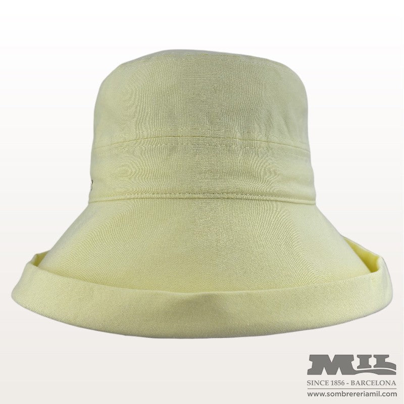 Wide Brim Chambray Cloche | Seeberger