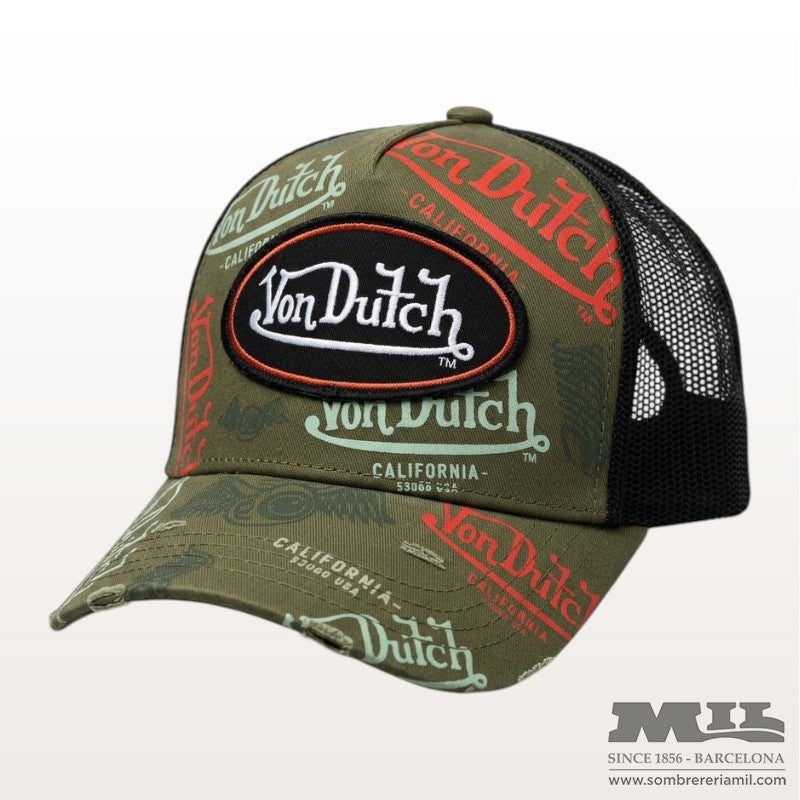 Trucker Cap Army Green | Von Dutch