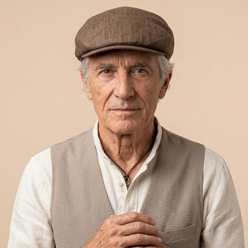 Plain Linen Aere Cap | City Sport