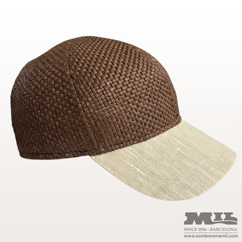 Braided Viscose Golf Cap | Marone