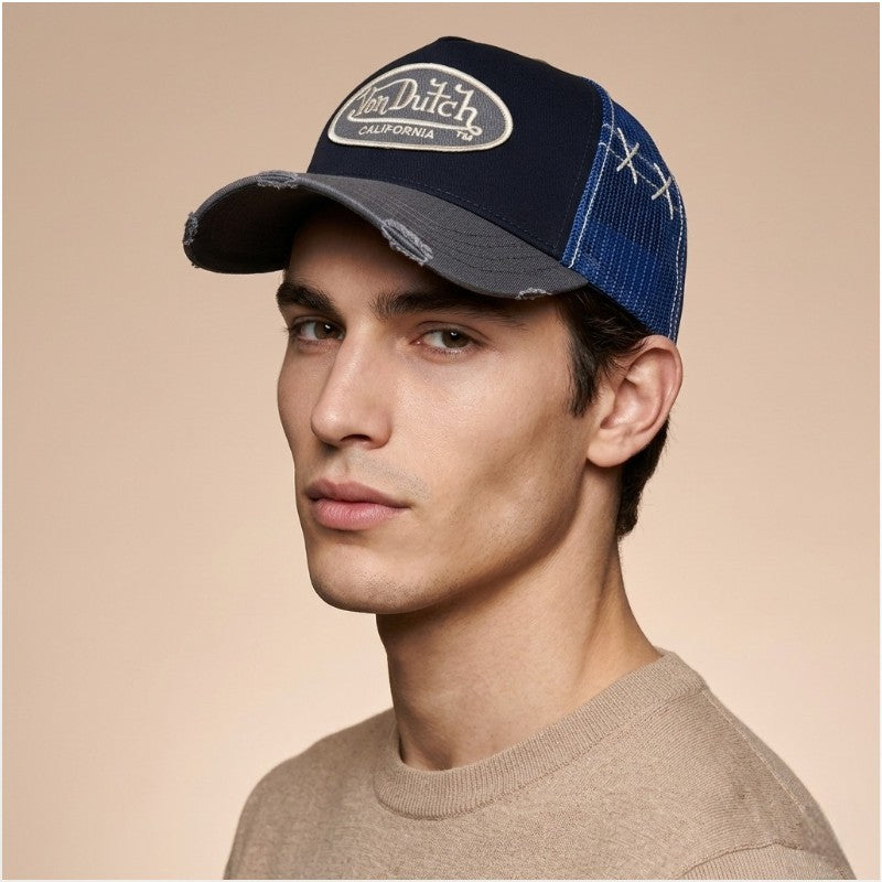 Gorra Trucker White Line | Von dutch