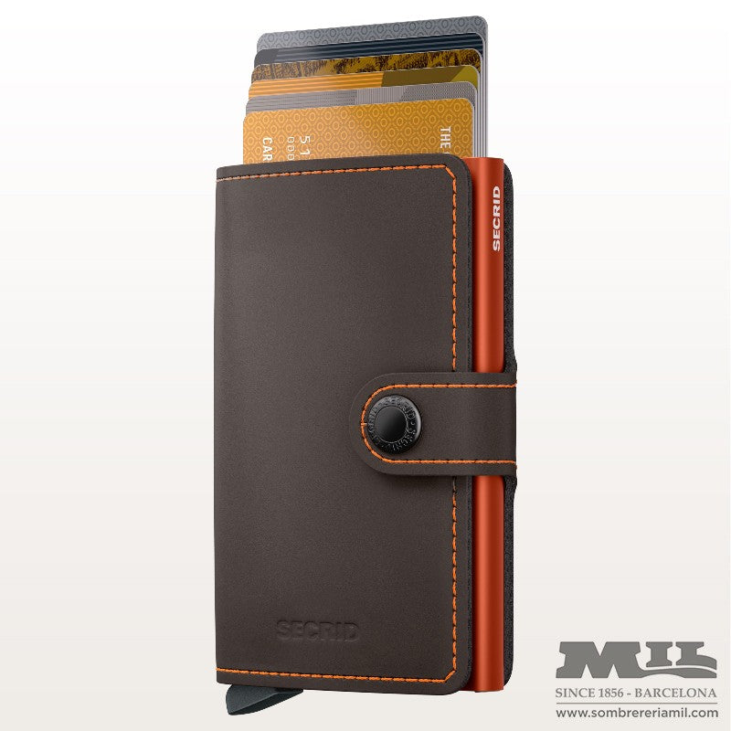 Mini Tarjetero Matte Bicolor | Secrid