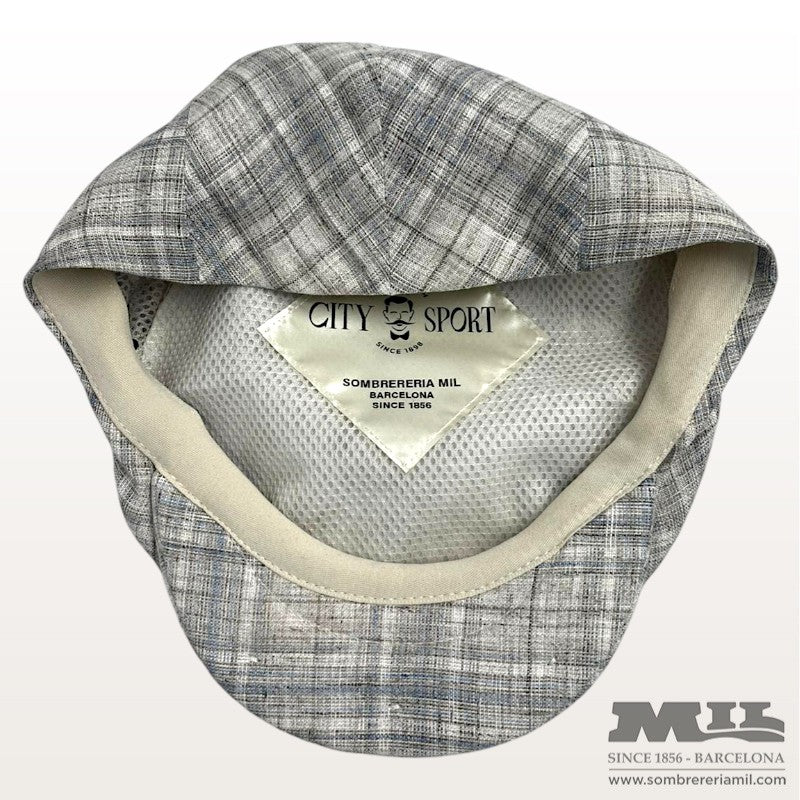 Gorra Lino Aere Cuadros | City