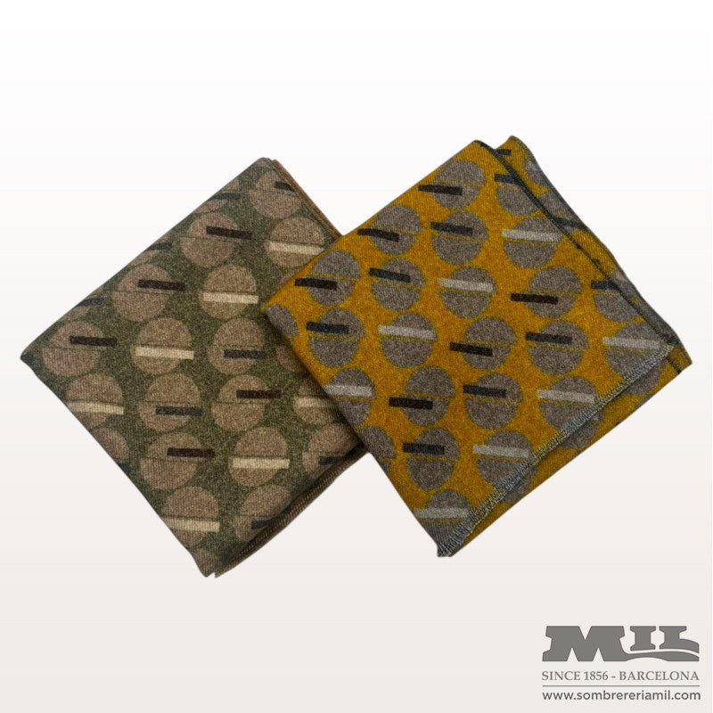 Italian geometric design scarf | Gierremilano