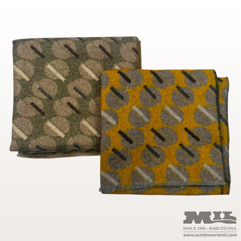 Italian geometric design scarf | Gierremilano
