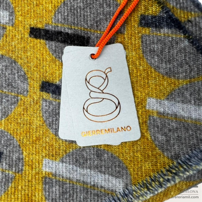 Italian geometric design scarf | Gierremilano