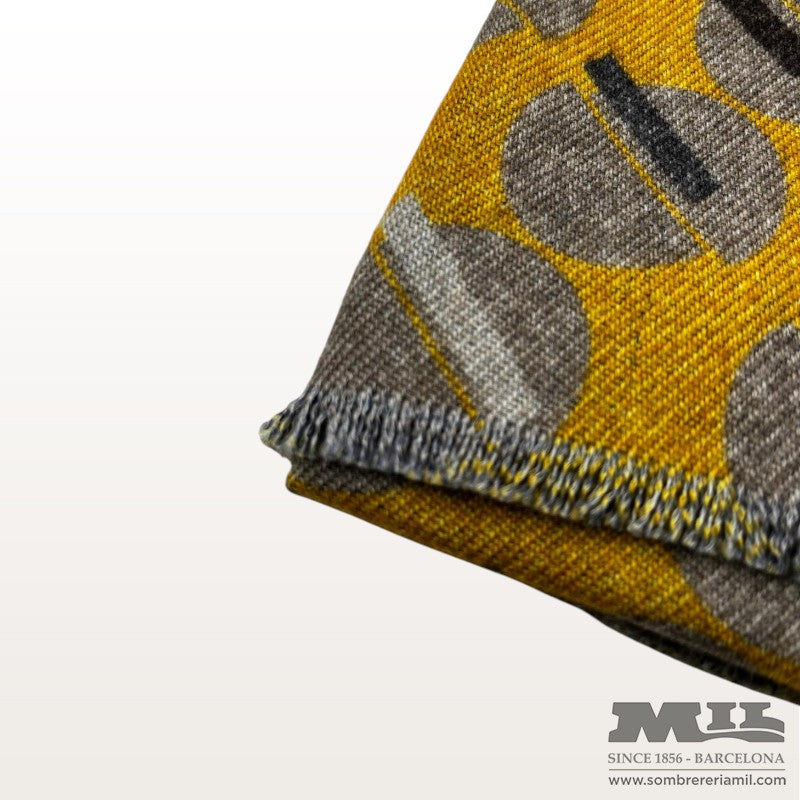 Italian geometric design scarf | Gierremilano