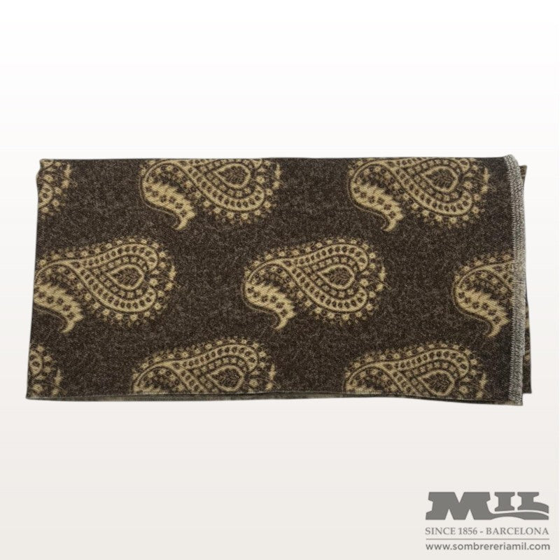 Paisley Wool Scarf | Gierremilano