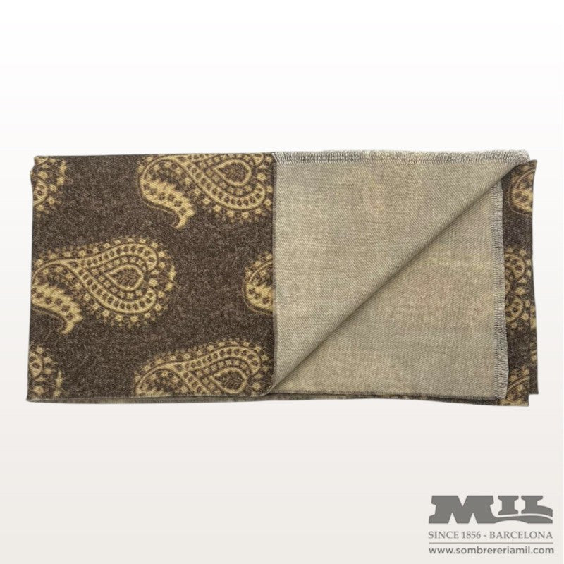 Paisley Wool Scarf | Gierremilano