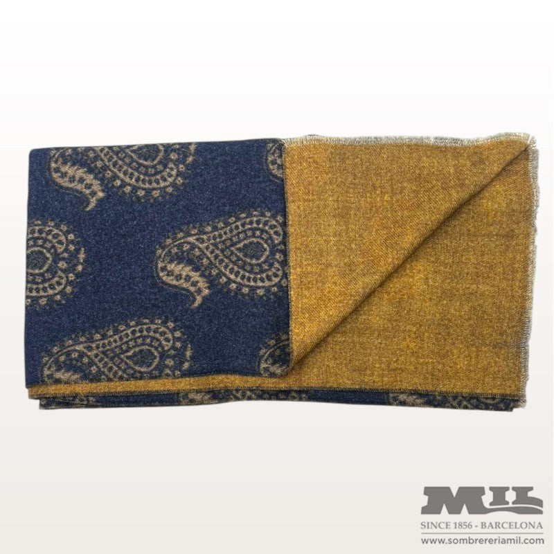 Paisley Wool Scarf | Gierremilano