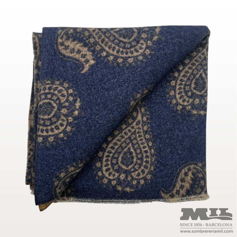 Paisley Wool Scarf | Gierremilano