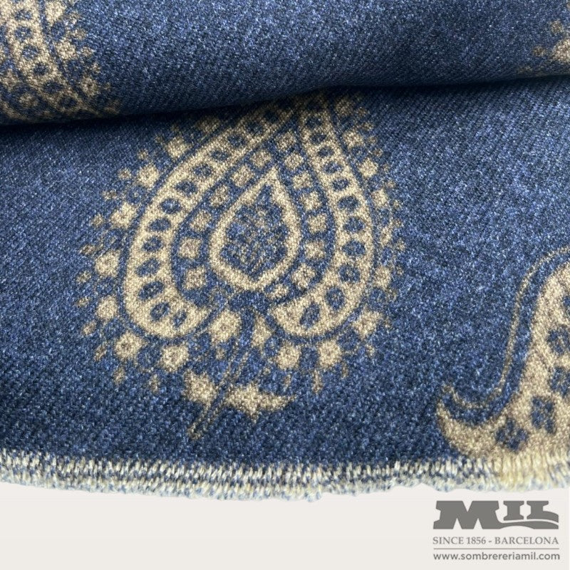 Paisley Wool Scarf | Gierremilano