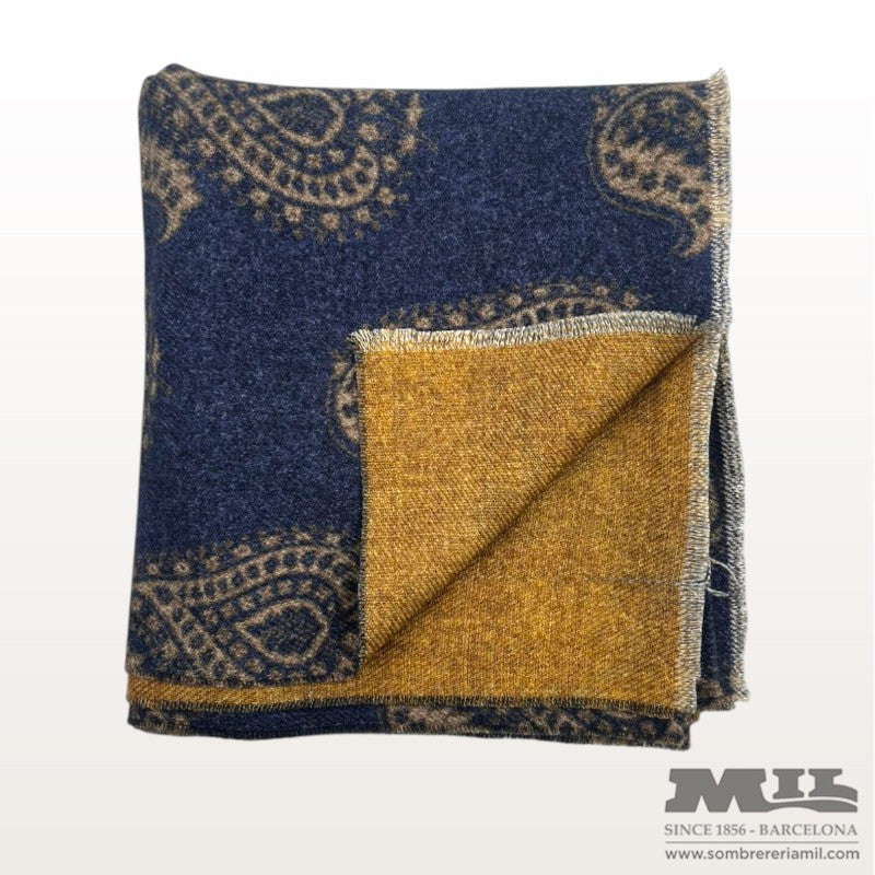 Paisley Wool Scarf | Gierremilano