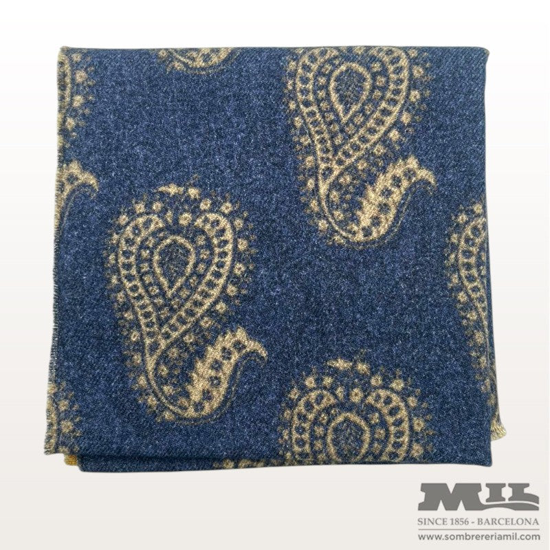 Paisley Wool Scarf | Gierremilano