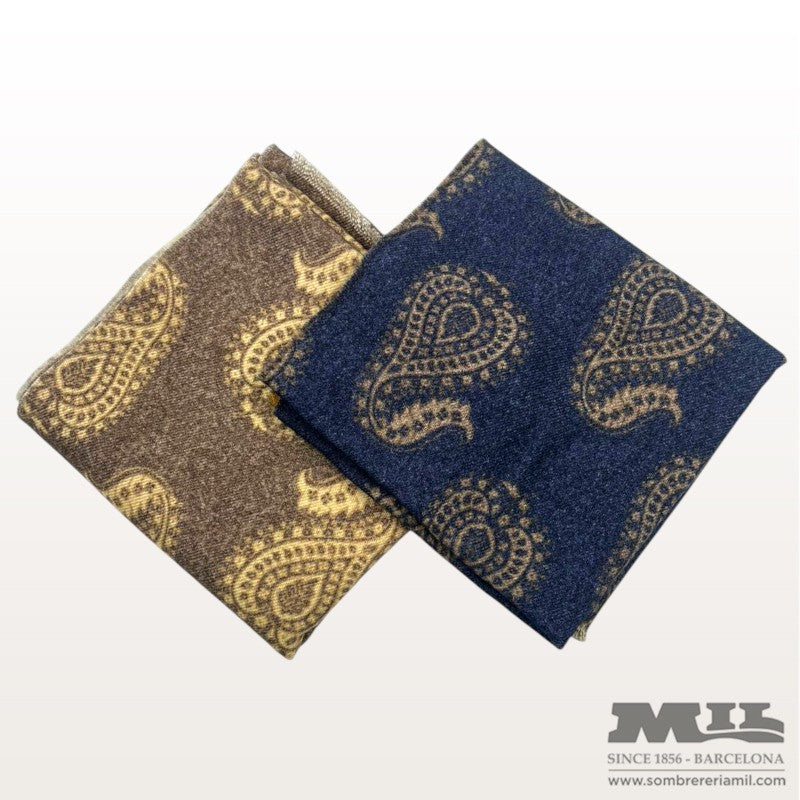 Paisley Wool Scarf | Gierremilano