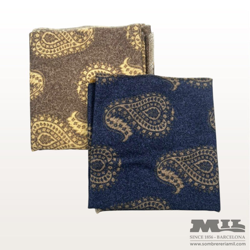 Paisley Wool Scarf | Gierremilano