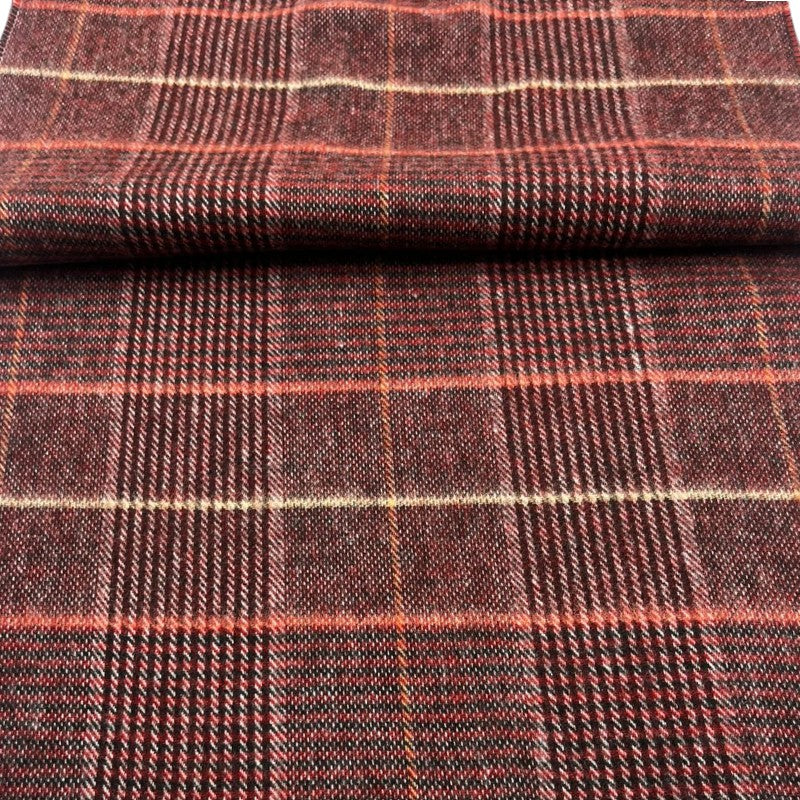 Bufanda de Cuadros con Flecos | Santacana