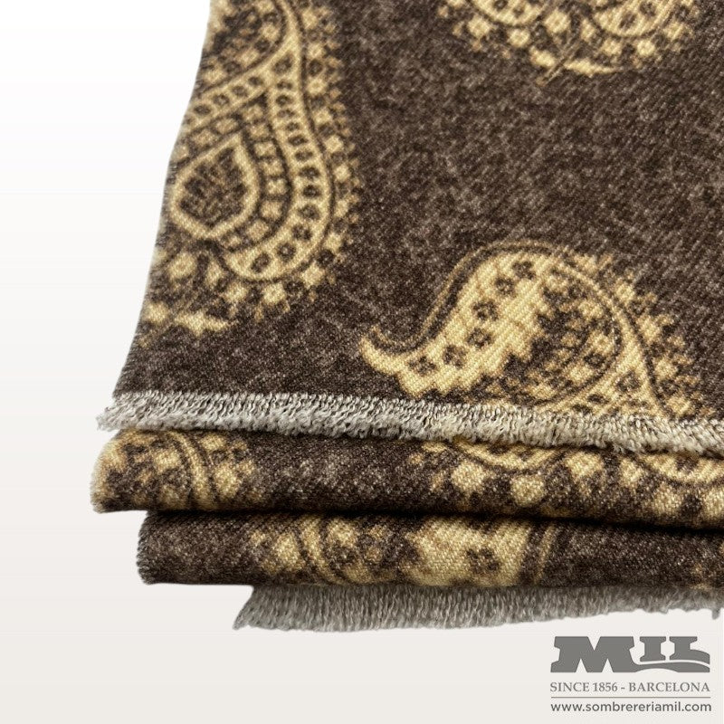 Paisley Wool Scarf | Gierremilano