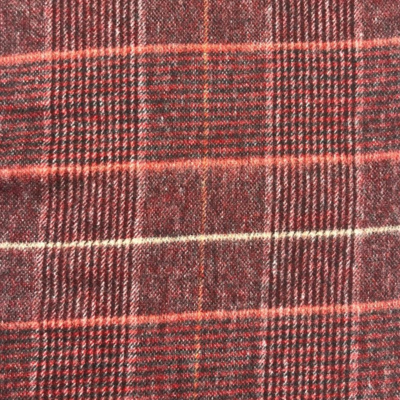 Bufanda de Cuadros con Flecos | Santacana