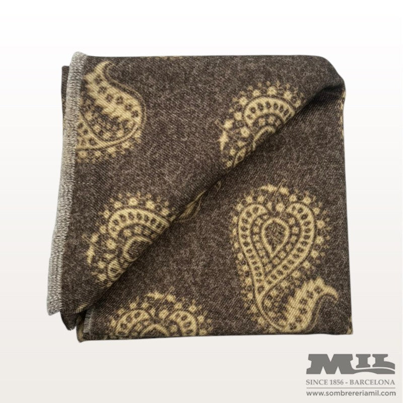 Paisley Wool Scarf | Gierremilano