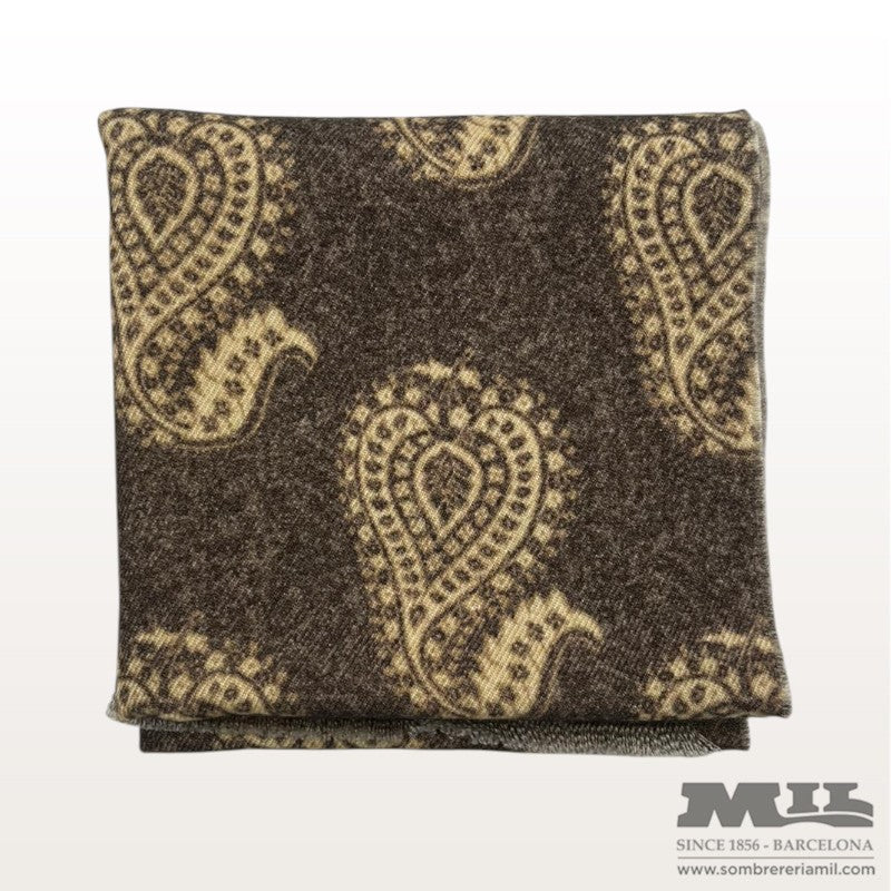 Paisley Wool Scarf | Gierremilano