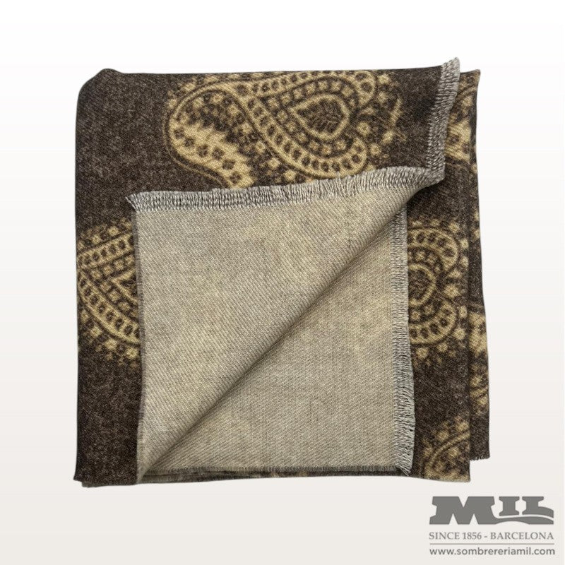 Paisley Wool Scarf | Gierremilano