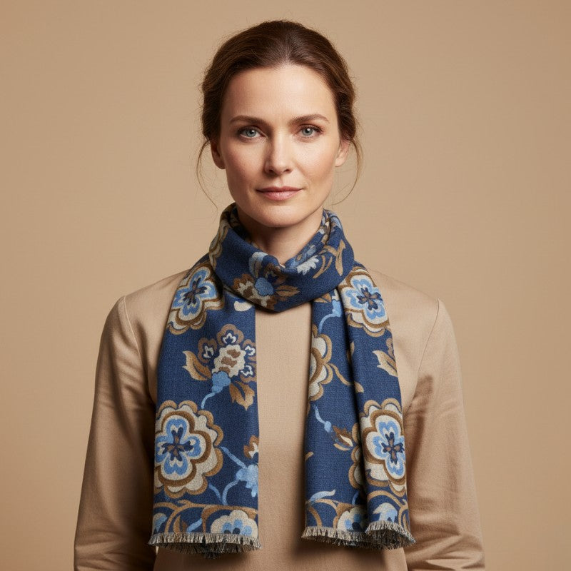 Fancy Wool Scarf | Gierremilano