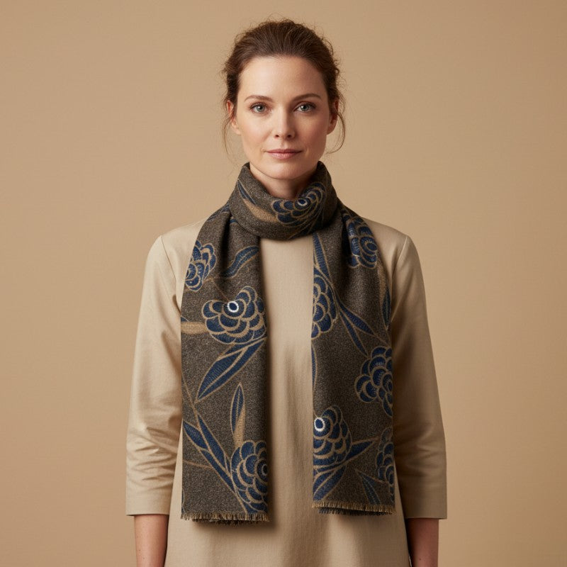 Floral Pattern Scarf | Gierremilano