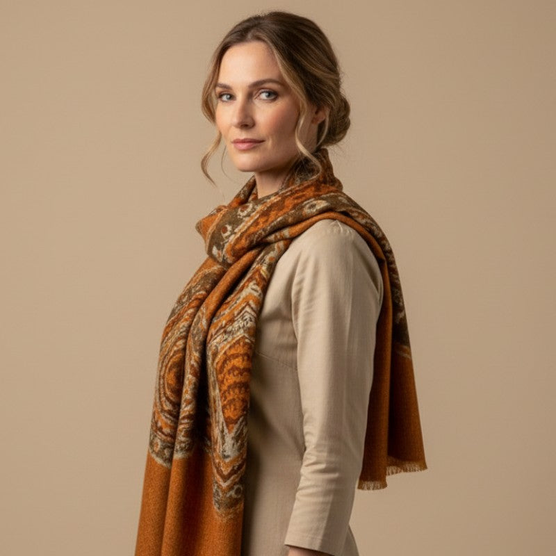 Ethnic Print Scarf | Gierremilano