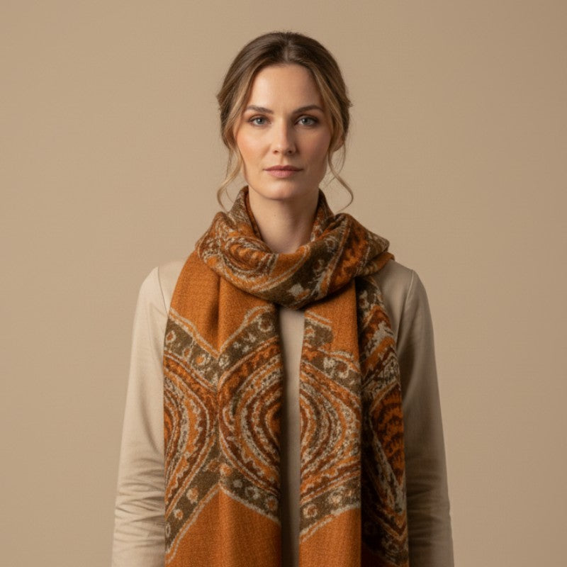 Ethnic Print Scarf | Gierremilano