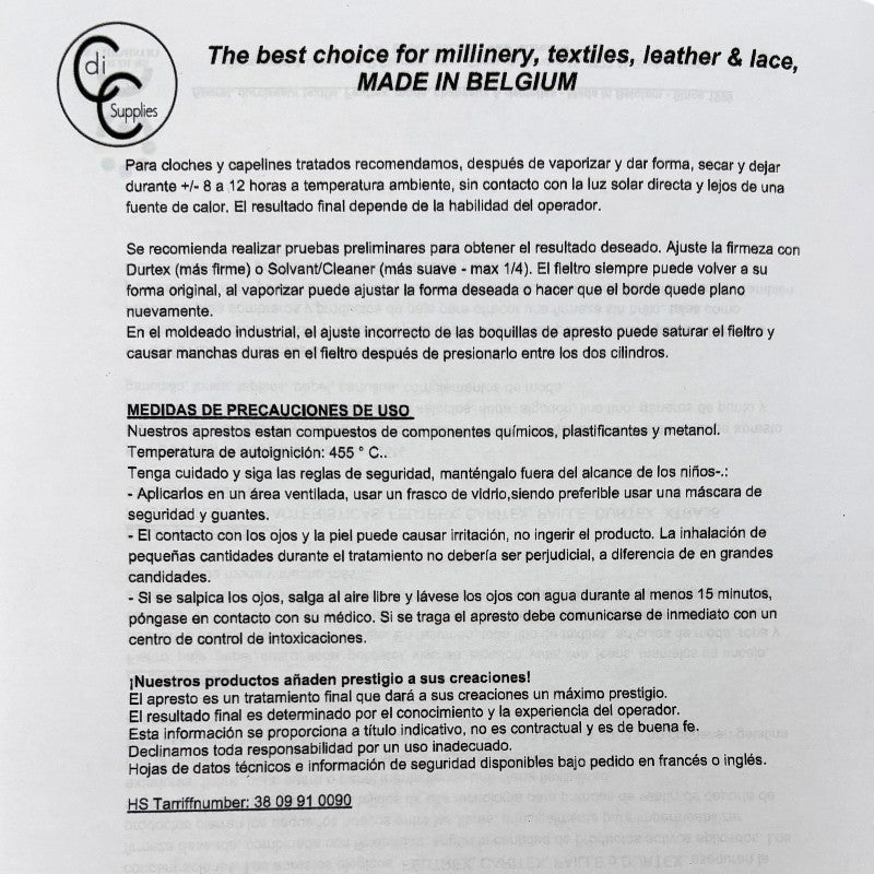 Textil Stiffener 1L Caritex | Colours & Chemistry