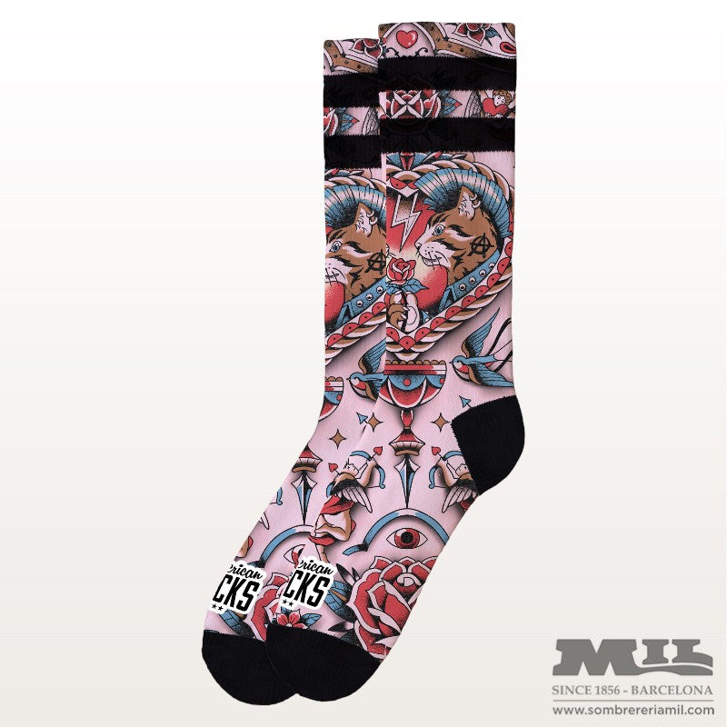 Calcetines Feline Hearts | American Socks