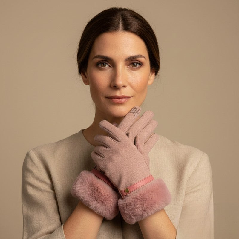 Guantes de Antelina con Pelo | Santacana