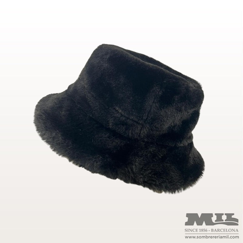 Kangol Faux Fur Bucket Hat | Mil Hat Shop – Sombrerería Mil