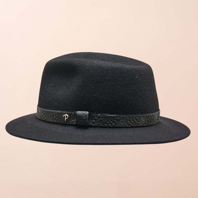 Barret Traveller amb cinta de cuir | Panizza