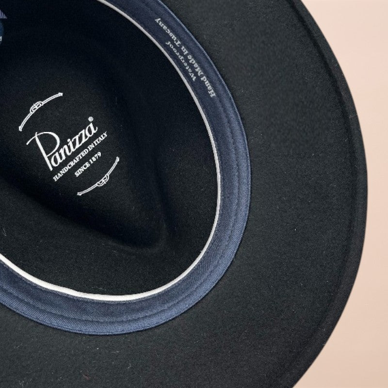 Barret Traveller amb cinta de cuir | Panizza