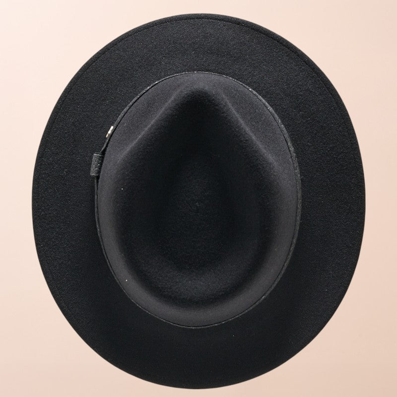 Barret Traveller amb cinta de cuir | Panizza